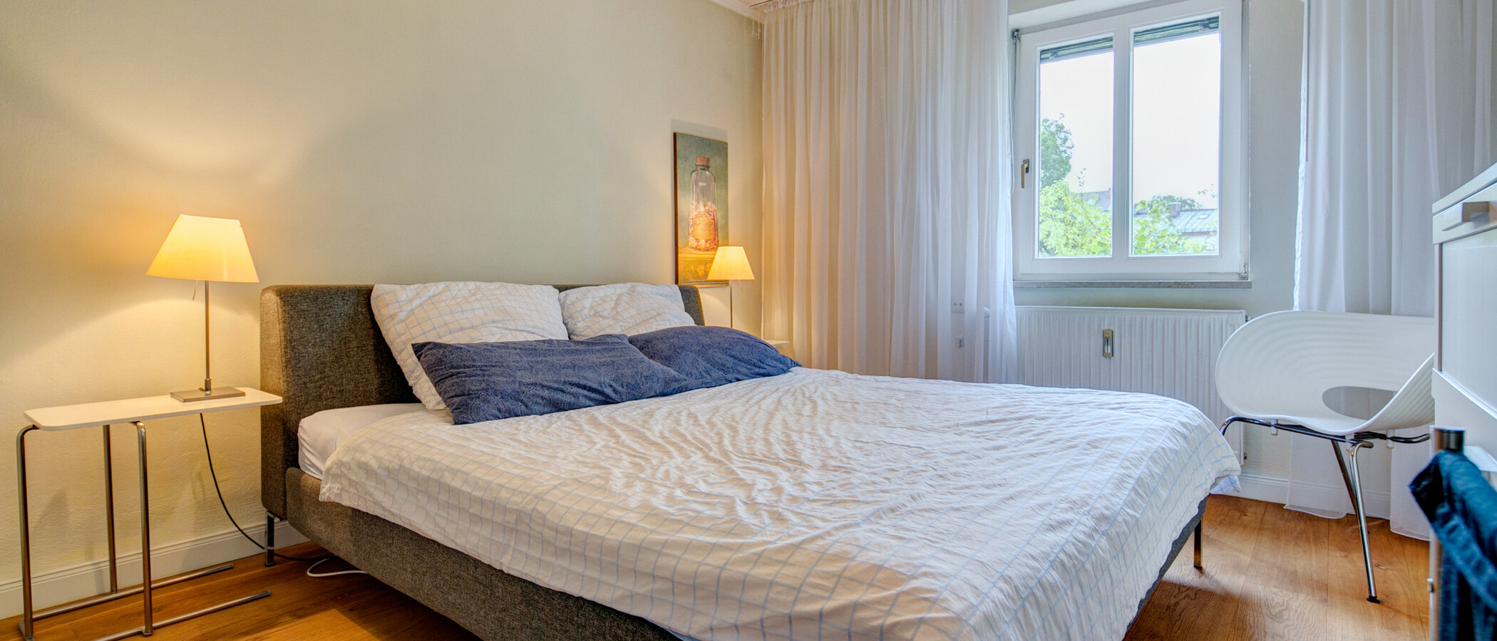 apartamento München Schwabing (links der Leopoldstraße) 01 dormitorio 4673