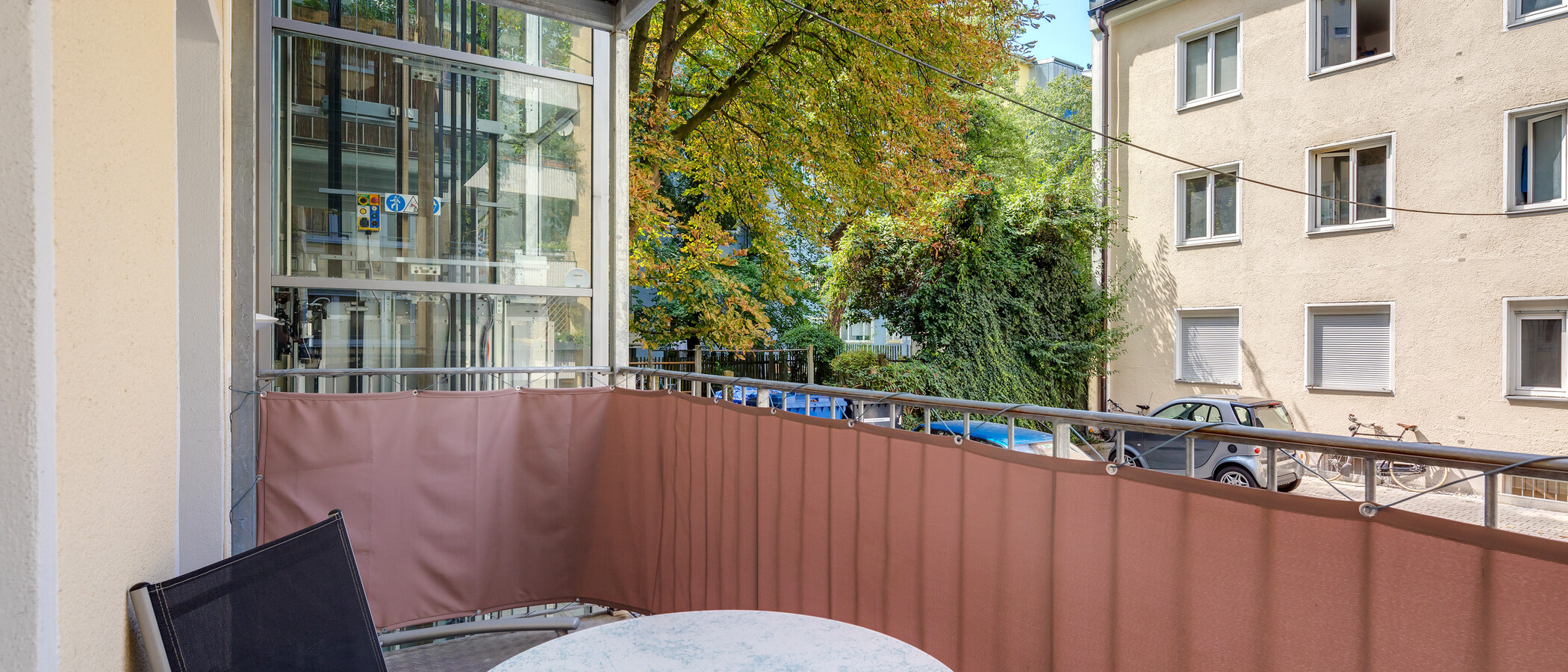 apartamento München Schwabing-West (rund um den Hohenzollernplatz) 02 balcón 4679