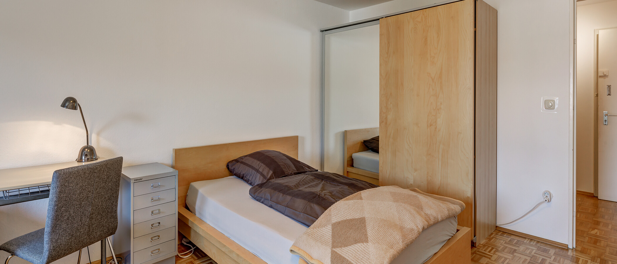 apartamento München Schwabing-West 01 zona de dormir 4685