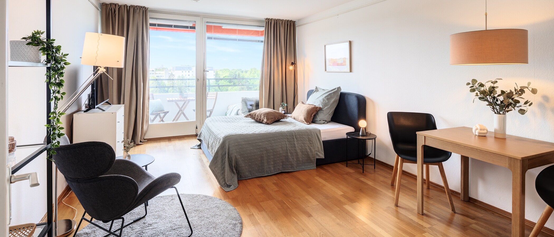 apartamento München Schwabing 01 zona de día  4700