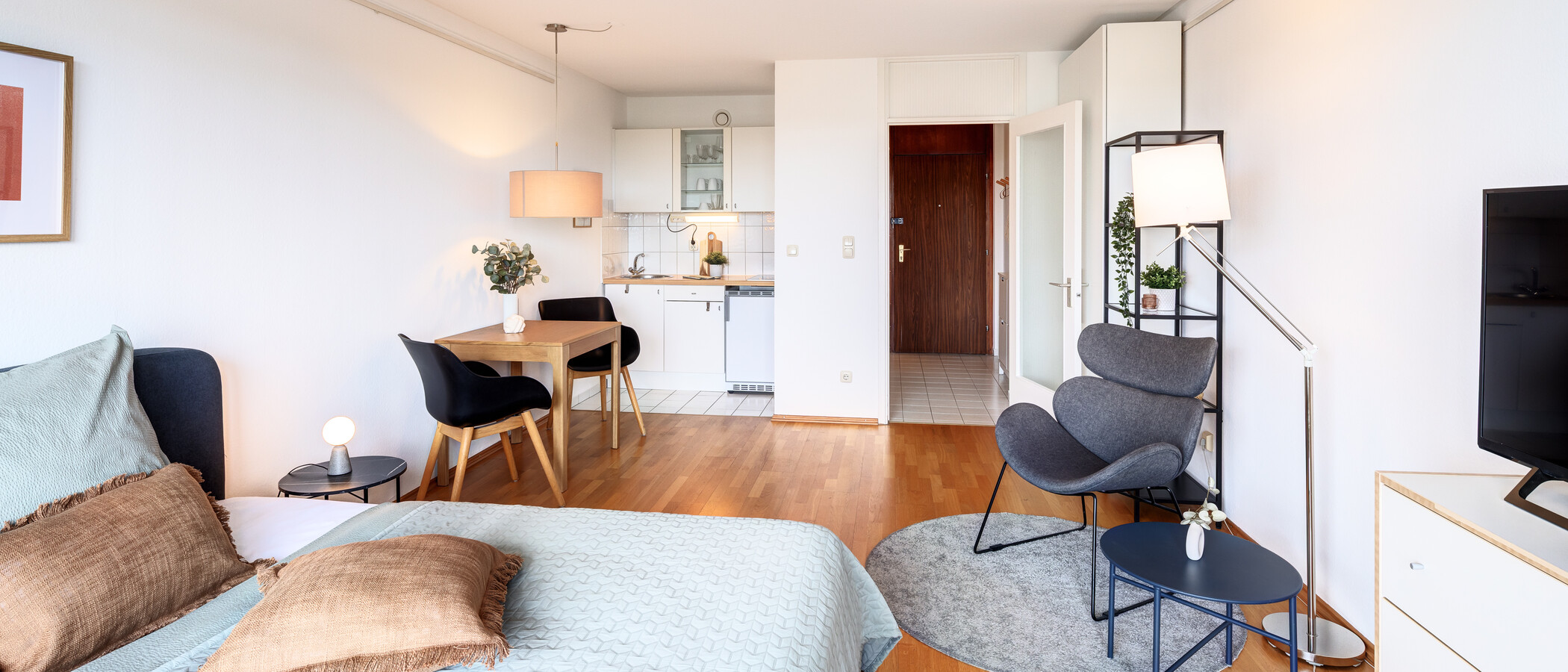 apartamento München Schwabing 03 zona de día  4700