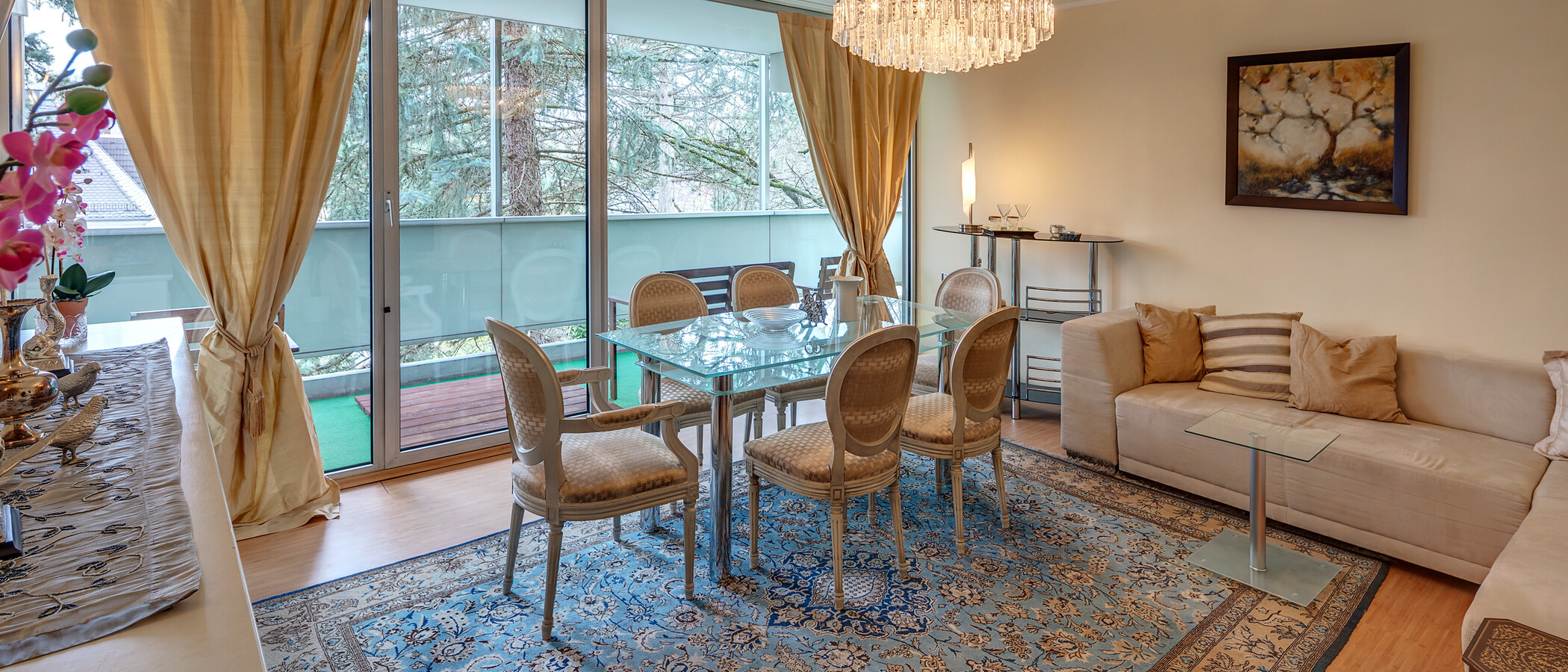 apartamento München Schwabing-Nord (zw. Leopoldstraße & Englischen Garten) 01 zona de día  4892