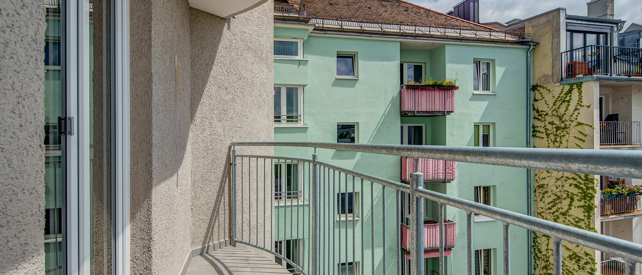 apartamento München Maxvorstadt - Westen 01 balcón 49