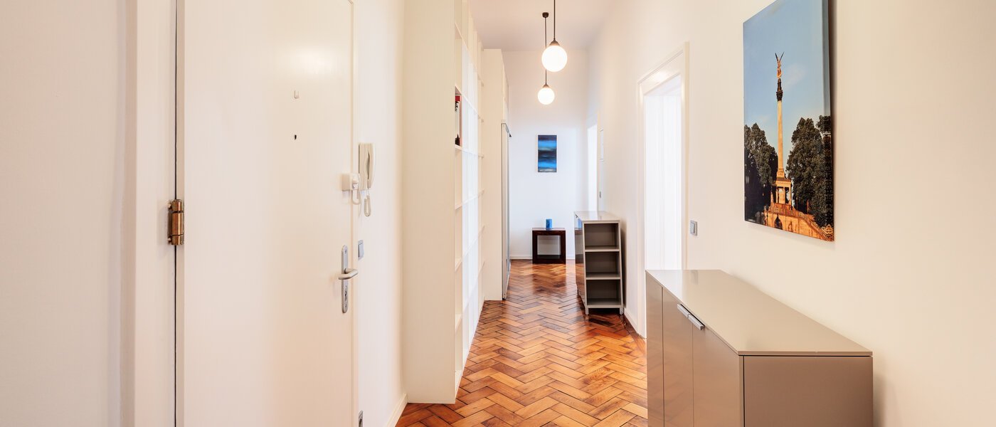 apartamento München Schwabing (links der Leopoldstraße) 03 pasillo 4915