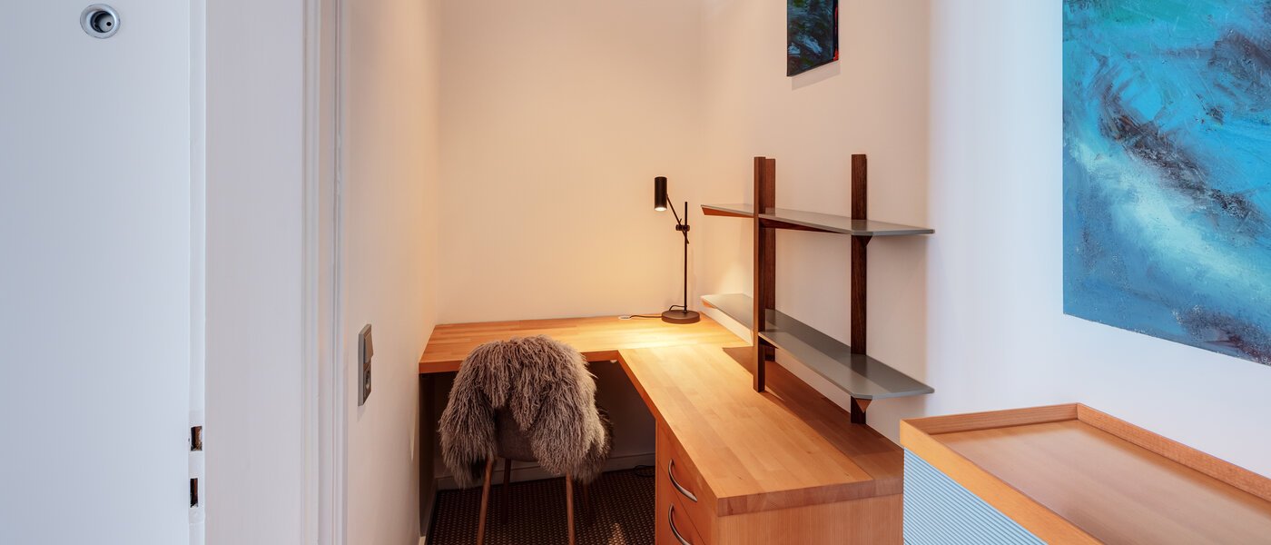 apartamento München Schwabing (links der Leopoldstraße) 01 área de trabajo 4915