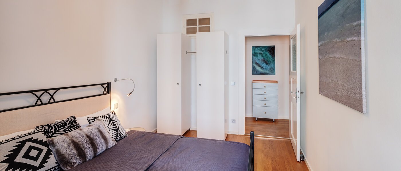 apartamento München Schwabing (links der Leopoldstraße) 03 dormitorio 4915