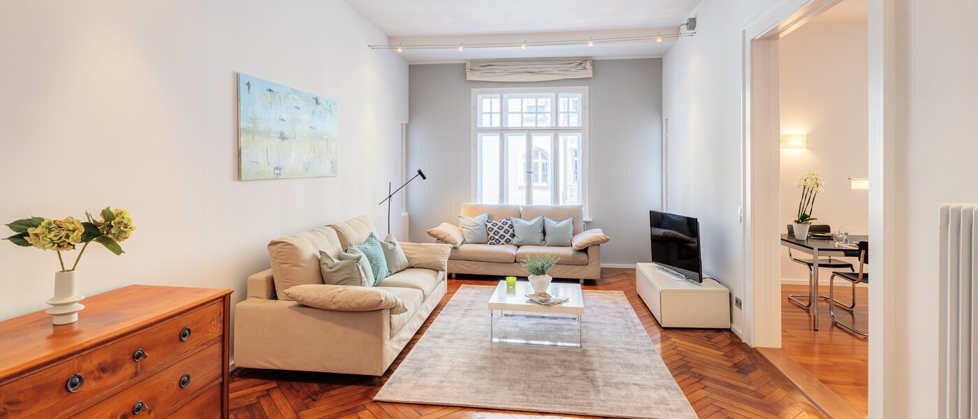 apartamento München Schwabing (links der Leopoldstraße) 01 zona de día  4915