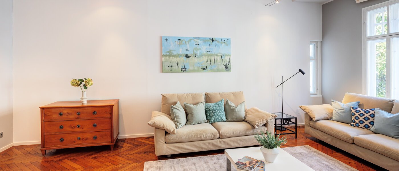 apartamento München Schwabing (links der Leopoldstraße) 02 zona de día  4915