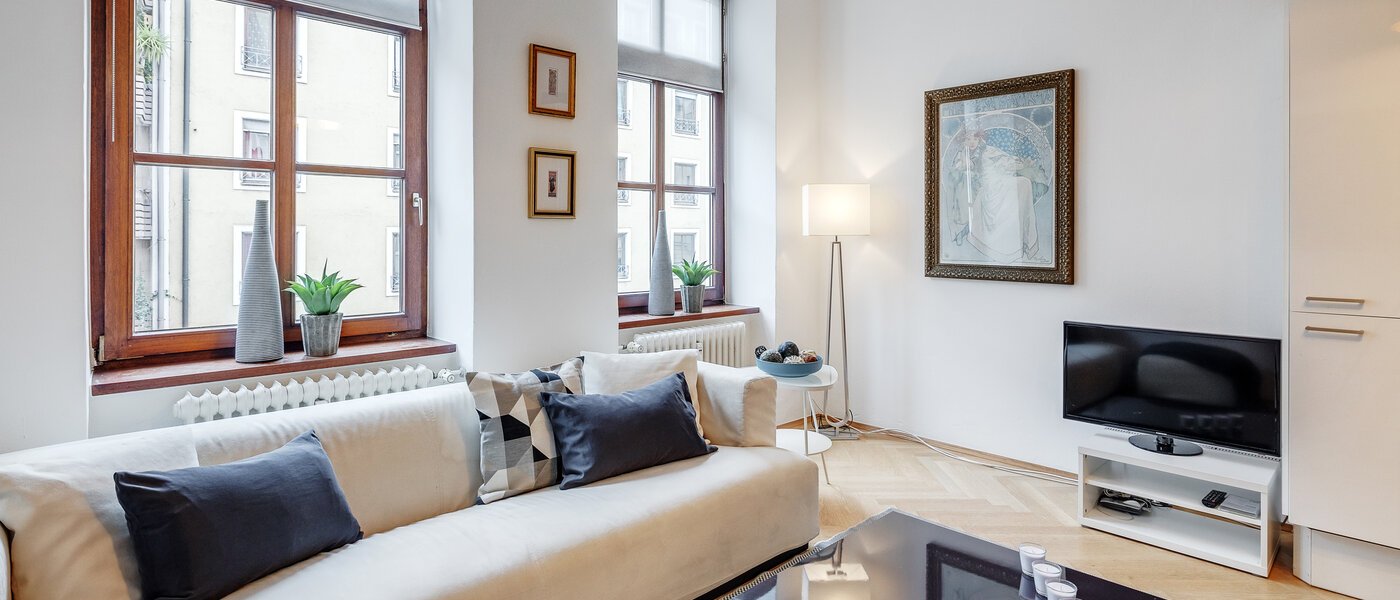 apartamento München Maxvorstadt - Museumsviertel 03 zona de día  4921