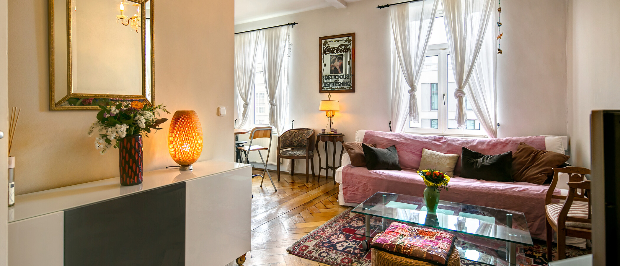 apartamento München Haidhausen 02 zona de día  4924