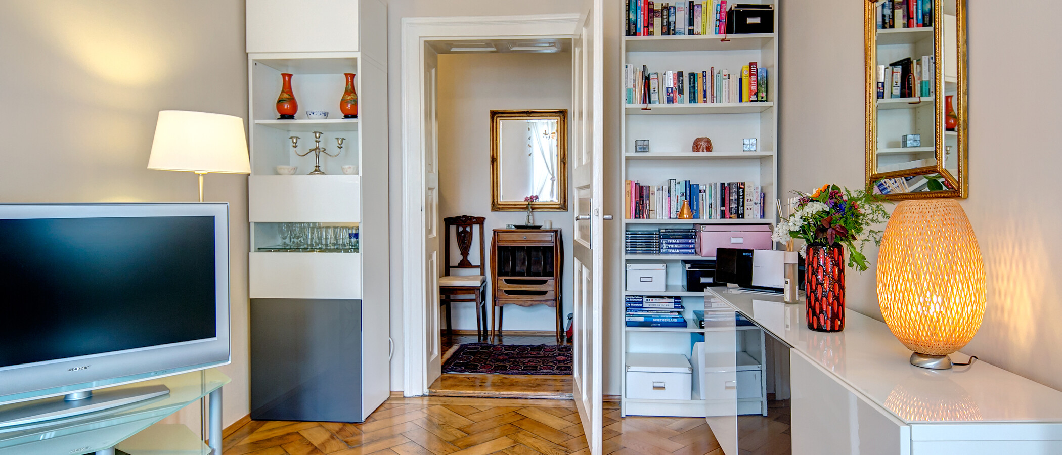 apartamento München Haidhausen 03 zona de día  4924