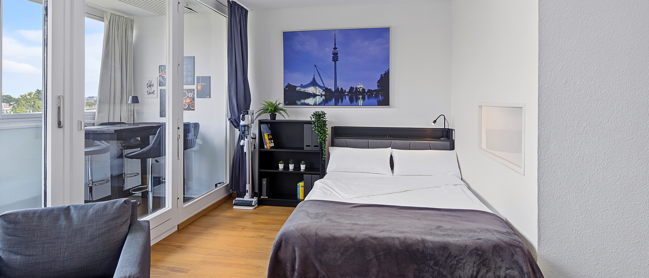 apartamento München Moosach 01 zona de dormir 4969