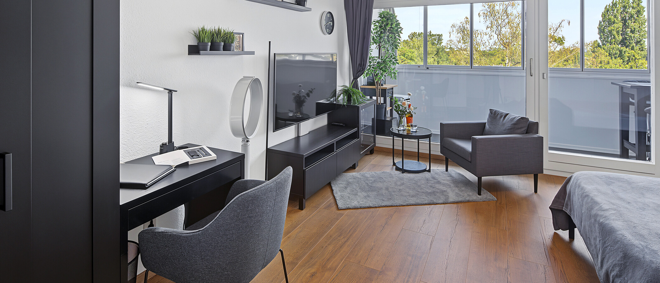 apartamento München Moosach 02 zona de día  4969