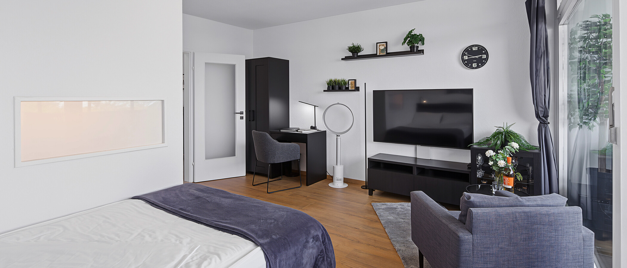apartamento München Moosach 03 zona de día  4969