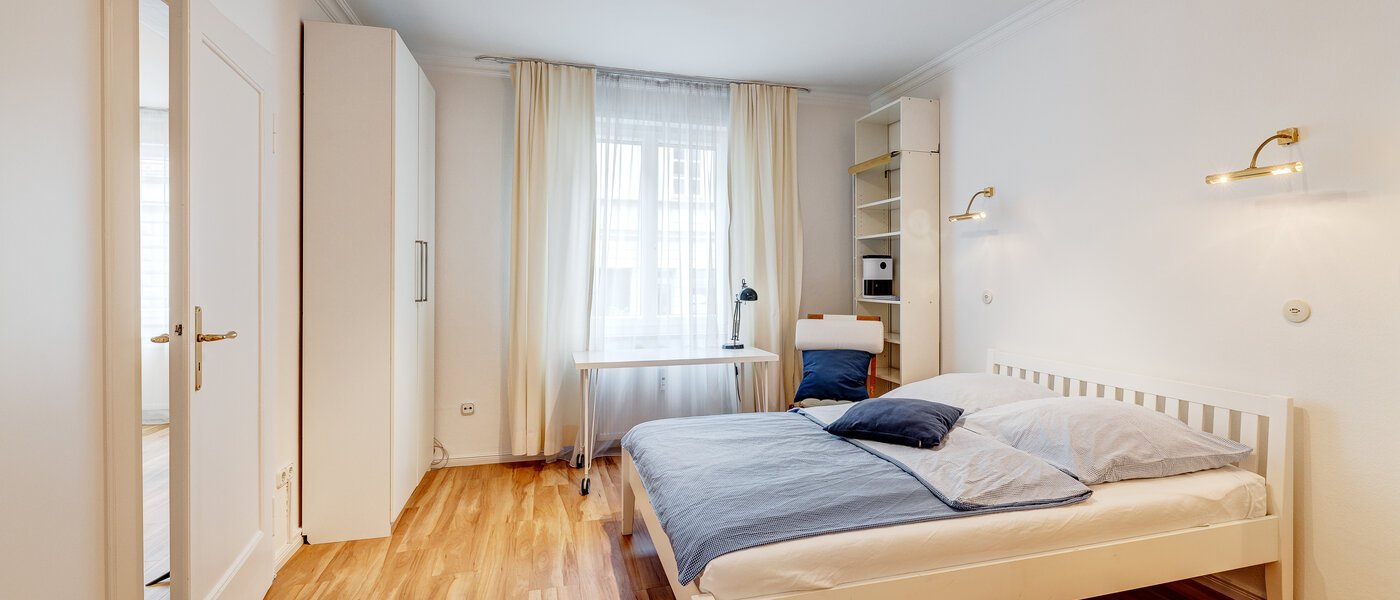 apartamento München Schwabing (rechts der Leopoldstraße) 01 2. dormitorio 4984