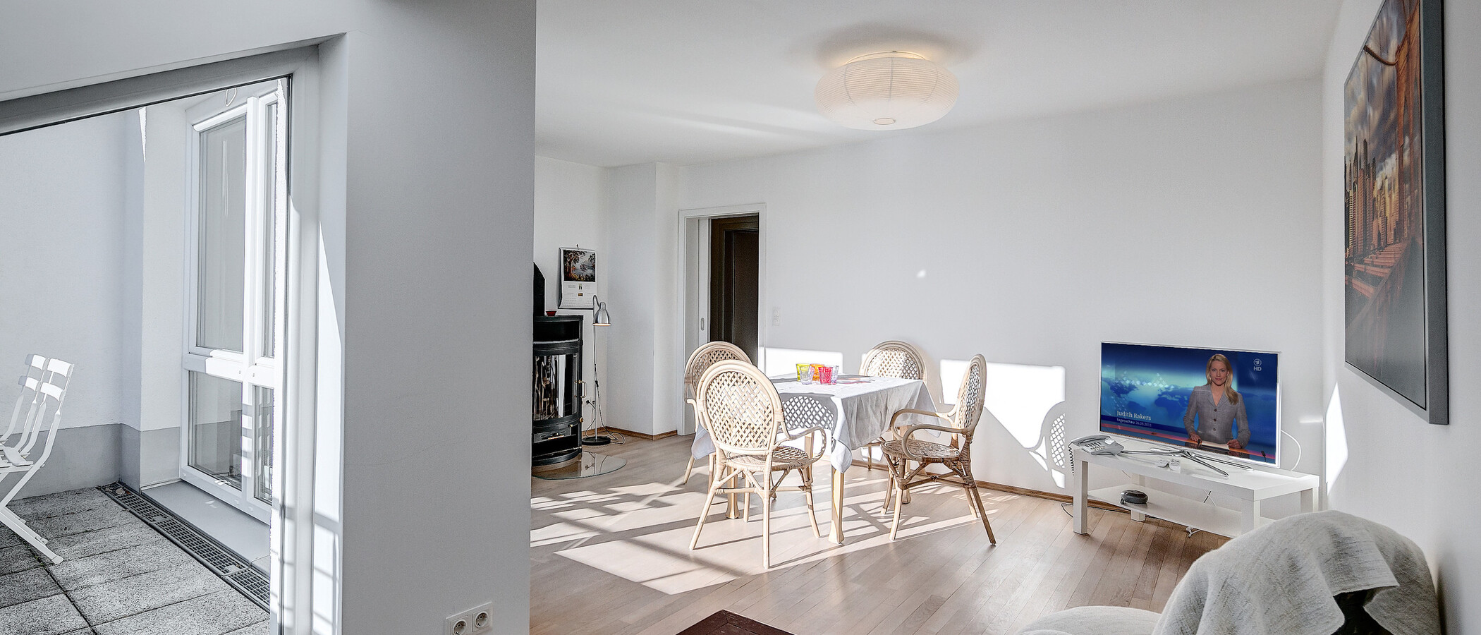 ático con terraza München Schwabing-West 03 salón 5041