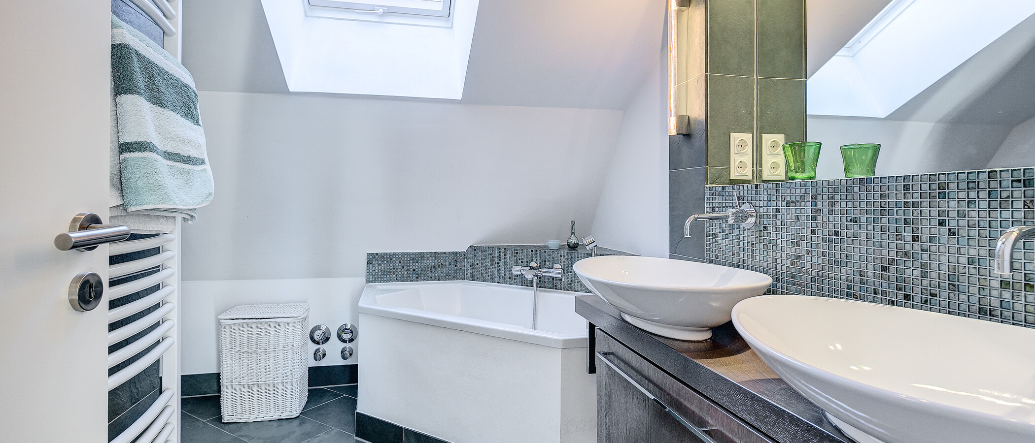 ático con terraza München Schwabing-West 01 baño 5041