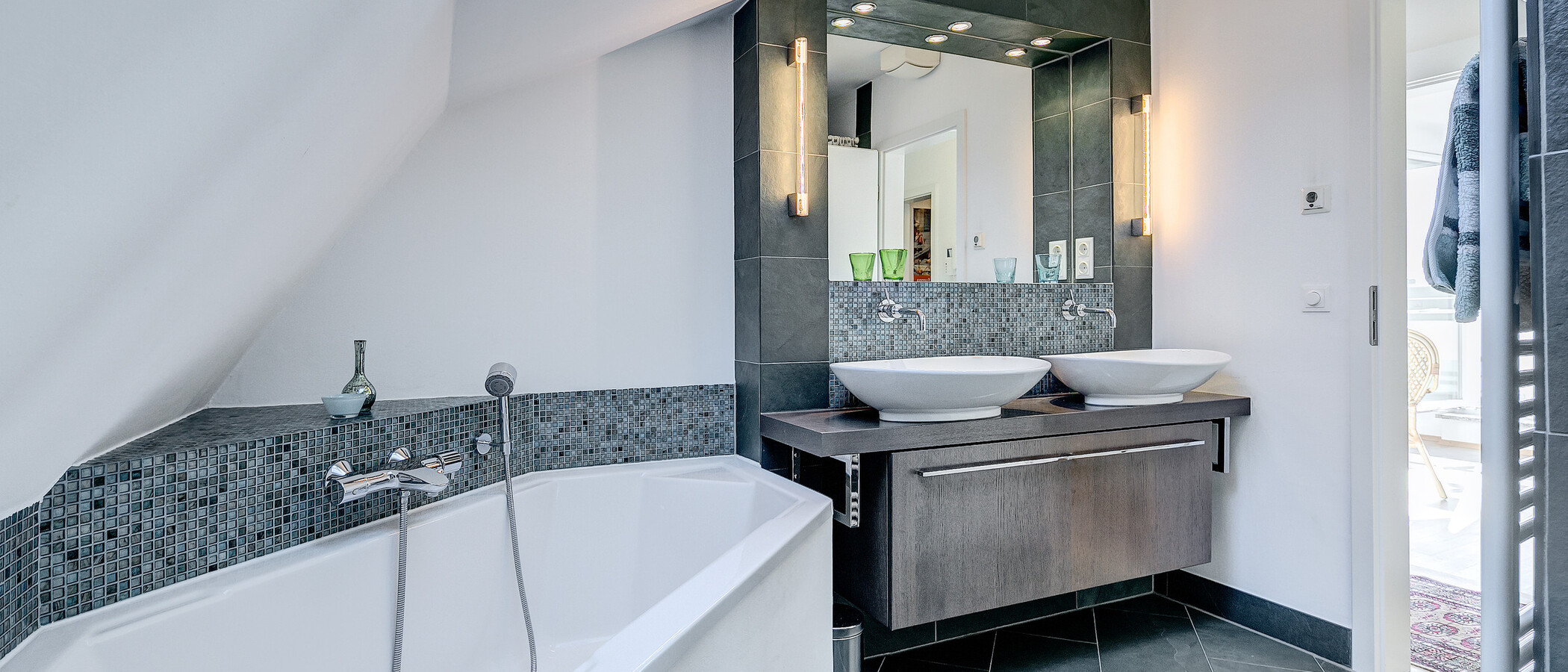 ático con terraza München Schwabing-West 02 baño 5041