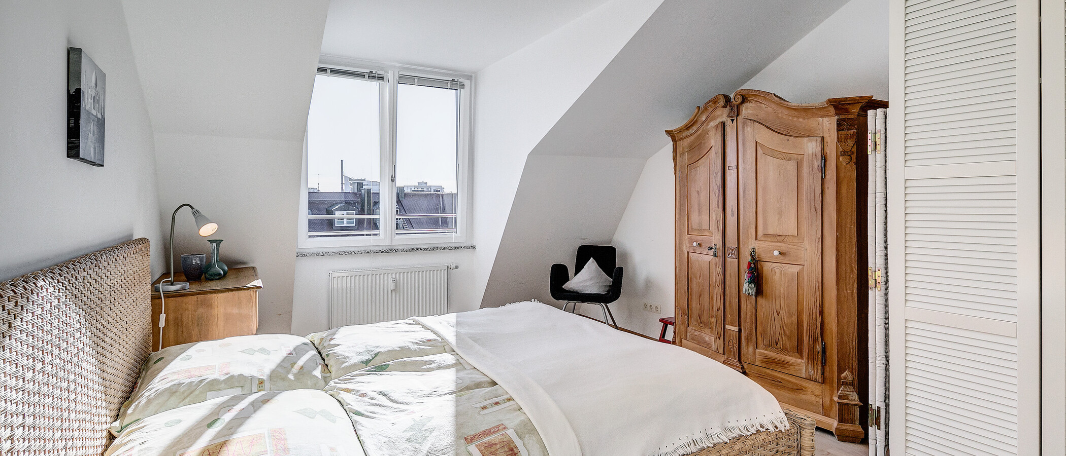 ático con terraza München Schwabing-West 02 dormitorio 5041