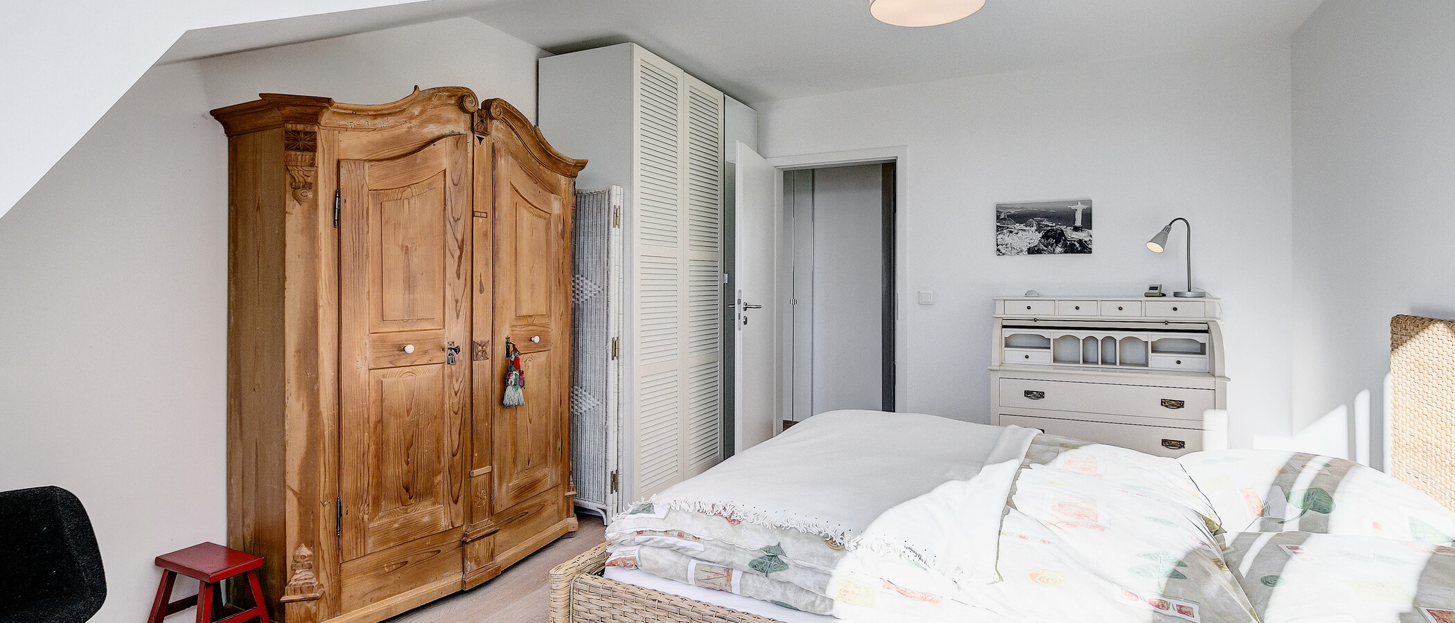 ático con terraza München Schwabing-West 03 dormitorio 5041