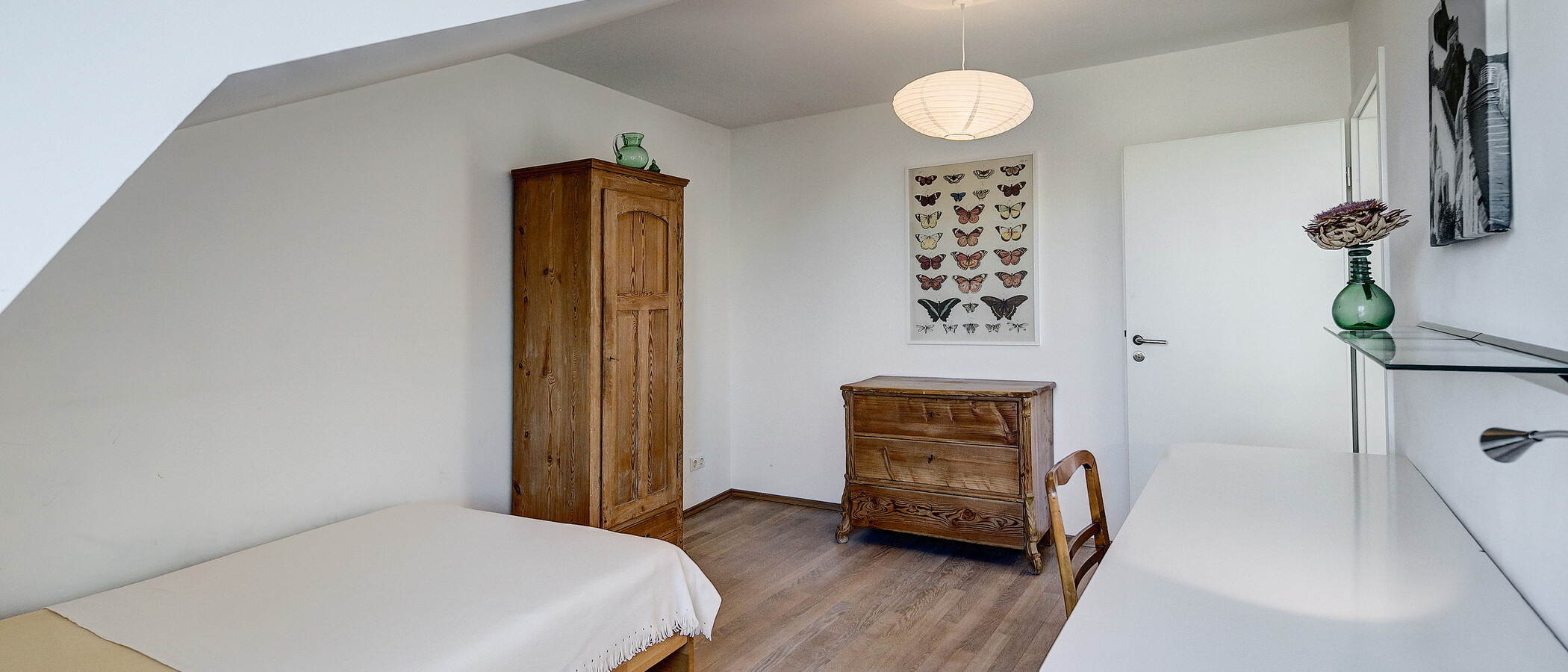 ático con terraza München Schwabing-West 02 2. dormitorio 5041