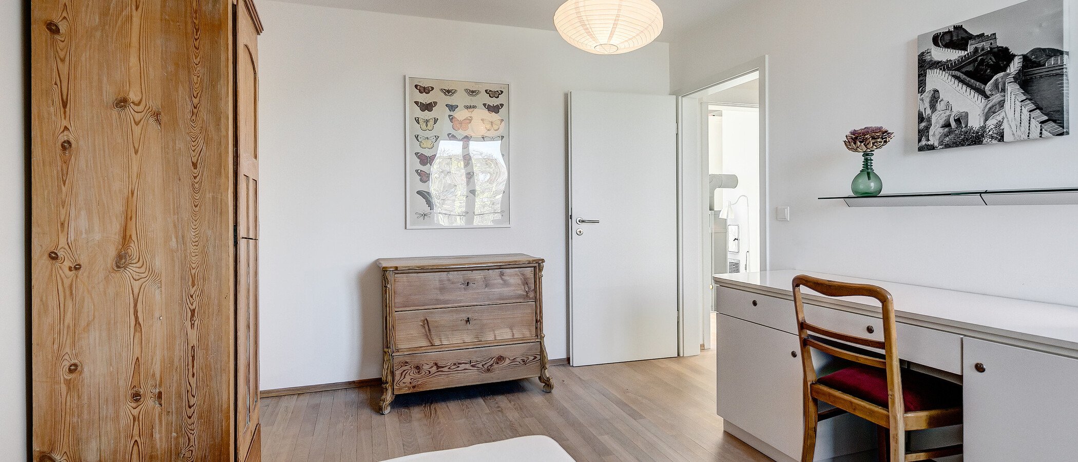 ático con terraza München Schwabing-West 03 2. dormitorio 5041