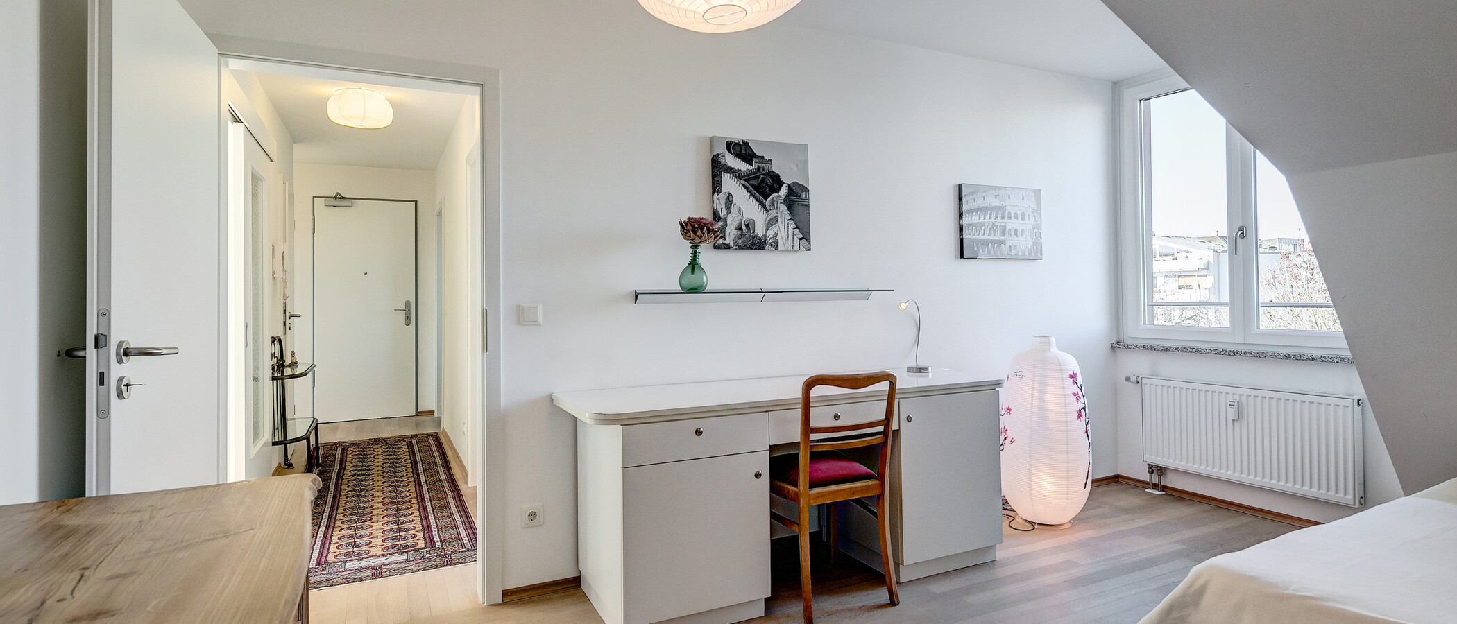 ático con terraza München Schwabing-West 04 2. dormitorio 5041