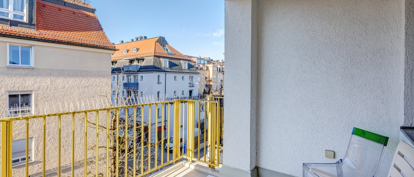apartamento München Au-Haidhausen 03 balcón 5059