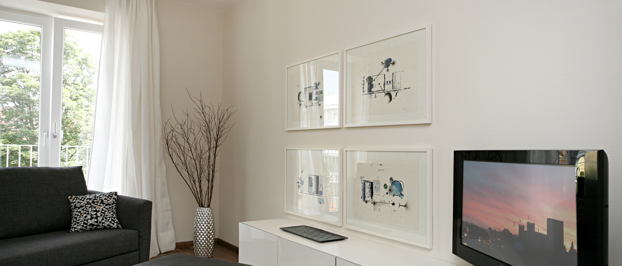 apartamento München Isarvorstadt 01 salón 5071