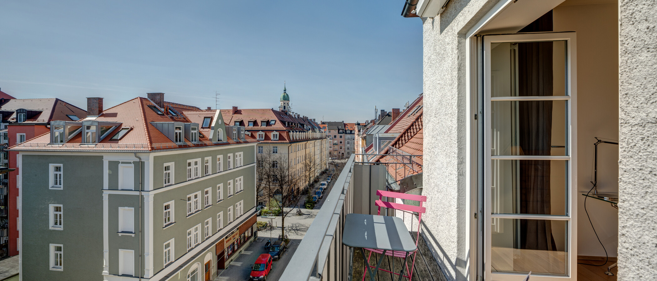 apartamento München Maxvorstadt - Rund um den Josephsplatz 03 balcón 5076
