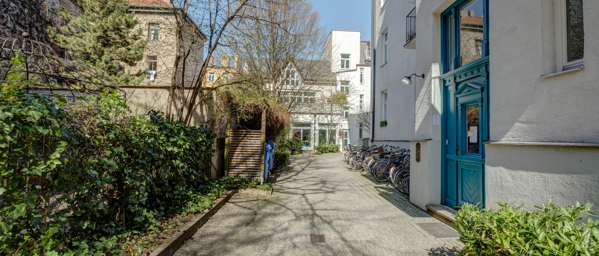 apartamento München Maxvorstadt - Rund um den Josephsplatz 01 patio  5076