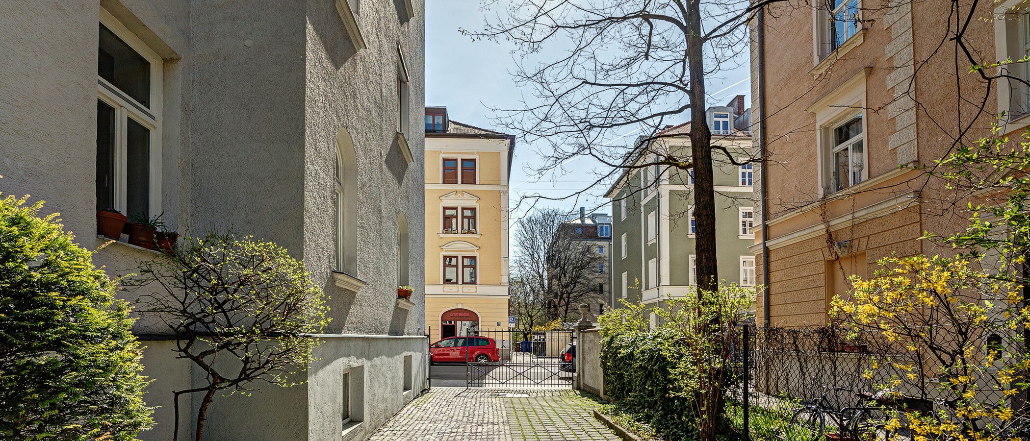 apartamento München Maxvorstadt - Rund um den Josephsplatz 02 patio  5076