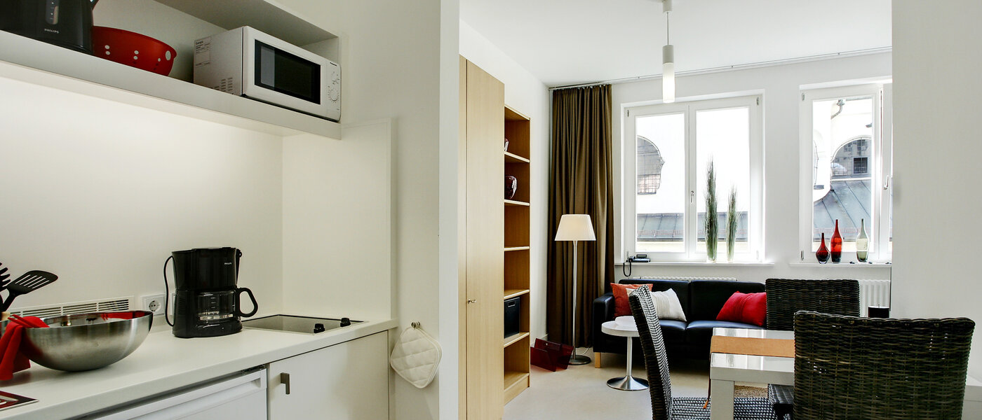 apartamento München Lehel 04 zona de día  5084