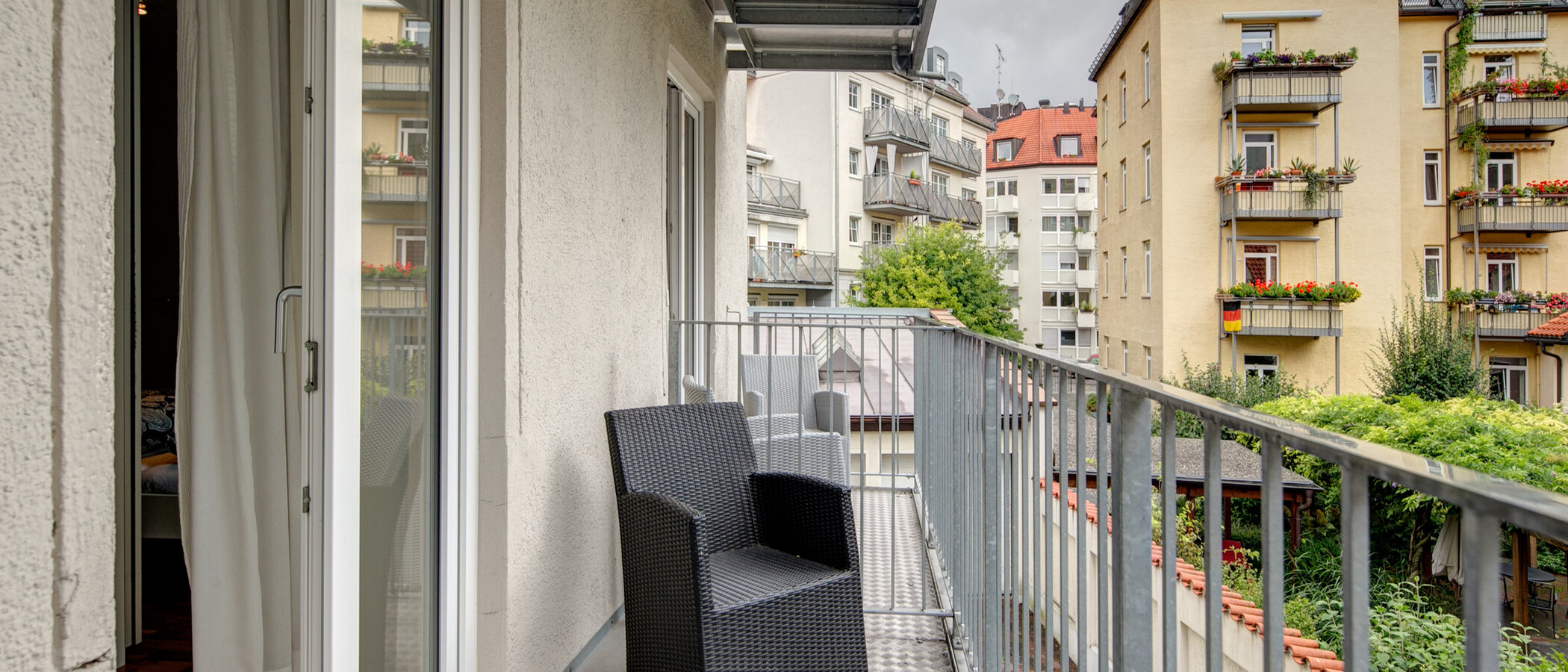 apartamento München Isarvorstadt 01 balcón 5087