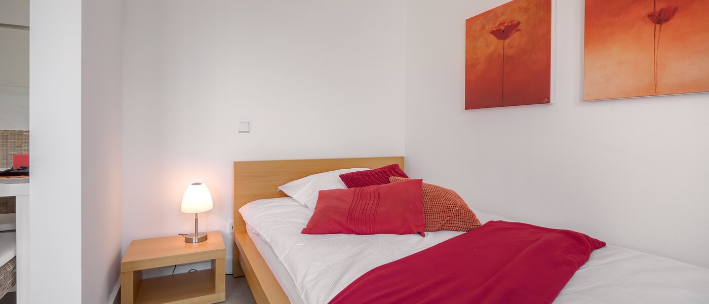 apartamento München Lehel 01 zona de dormir 5093