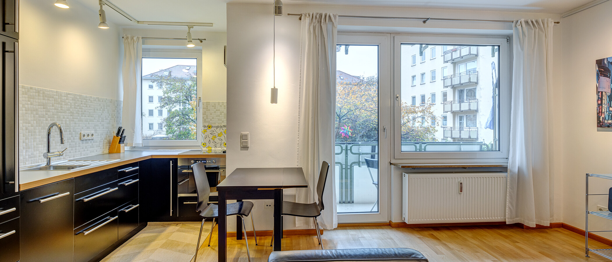 apartamento München Schwabing-West 04 zona de día  5116