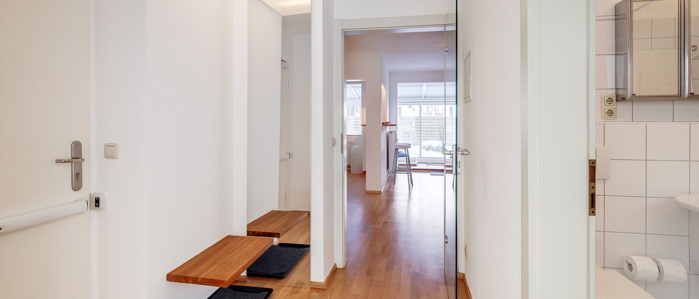 piso con jardín München Au 01 pasillo 5163