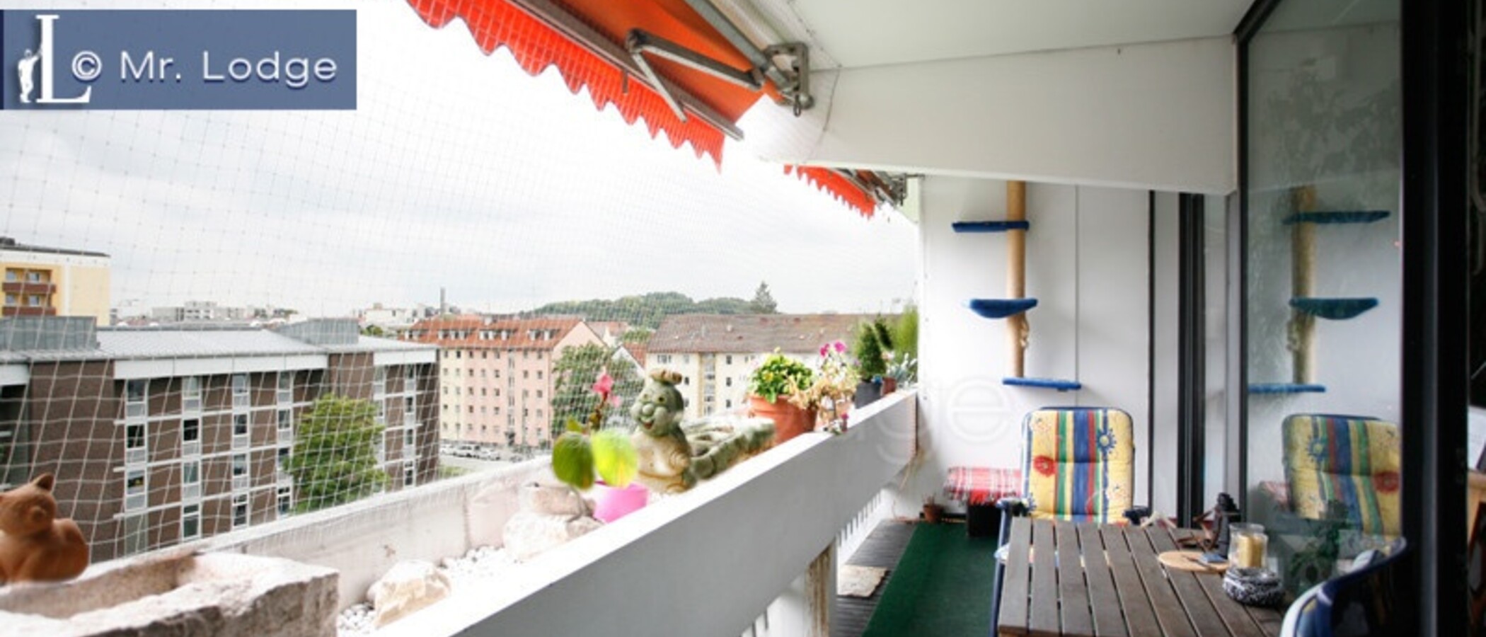 apartamento München Schwabing-Georgenschwaige 02 balcón 5164