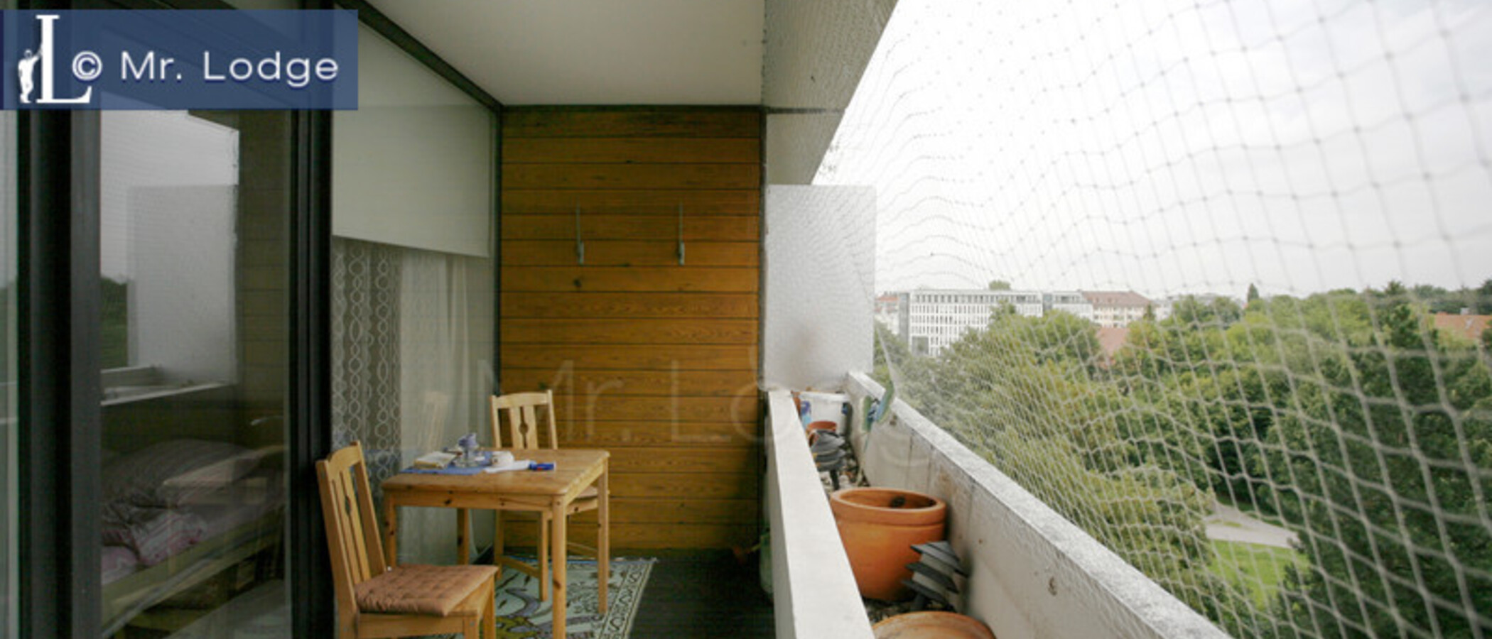 apartamento München Schwabing-Georgenschwaige 03 balcón 5164
