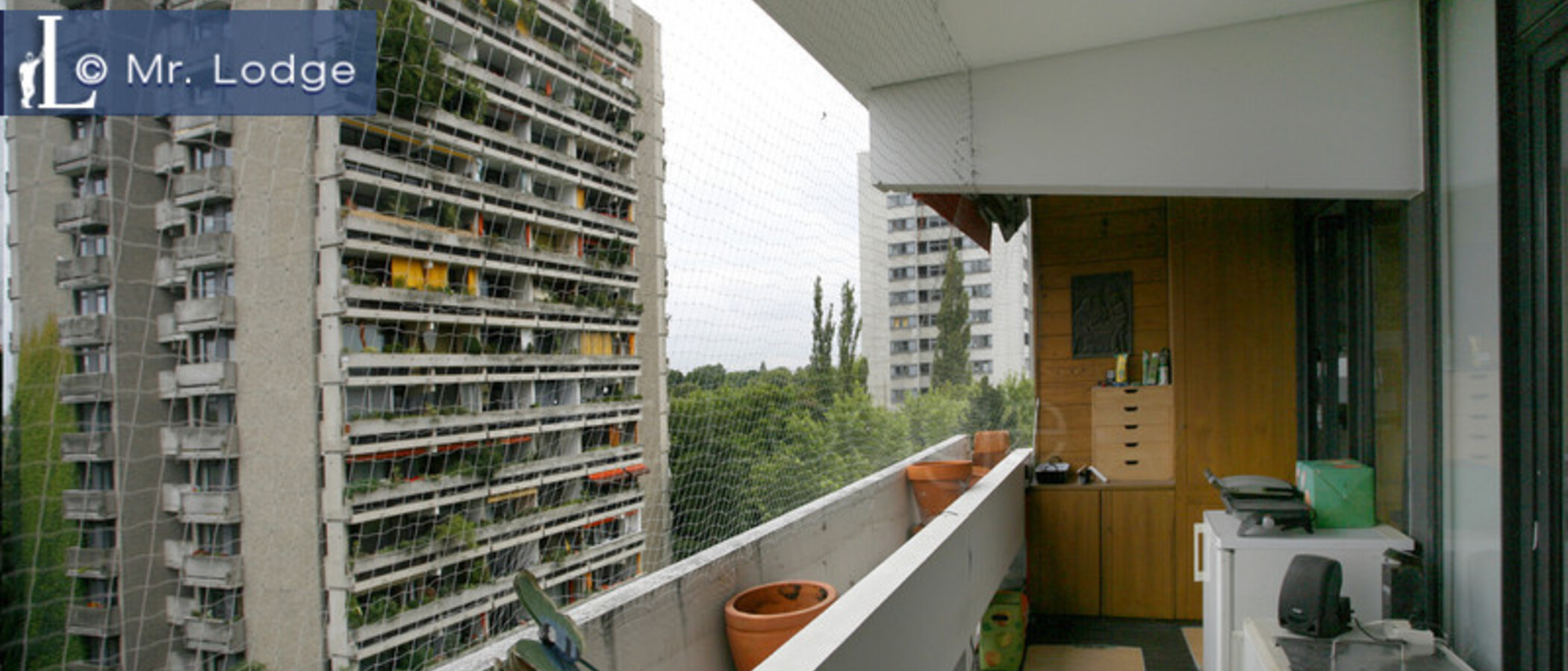 apartamento München Schwabing-Georgenschwaige 04 balcón 5164