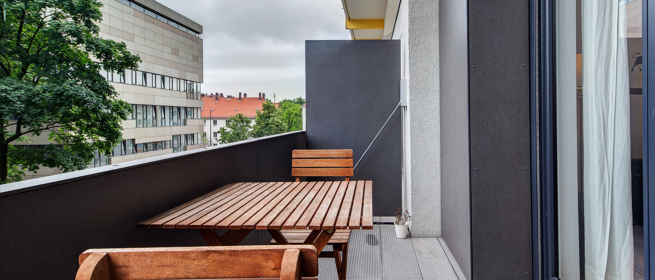 apartamento München Schwabing (rechts der Leopoldstraße) 03 balcón 5170
