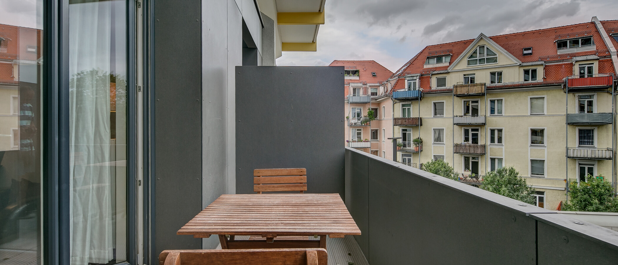 apartamento München Schwabing (rechts der Leopoldstraße) 01 balcón 5202