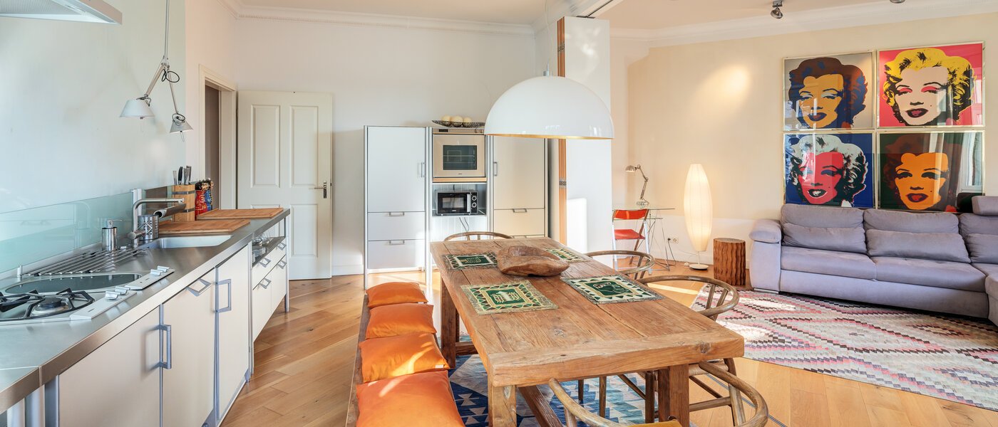 apartamento München Neuhausen 03 cocina 5216