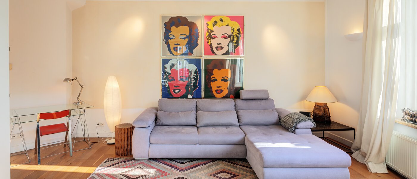 apartamento München Neuhausen 02 zona de día  5216