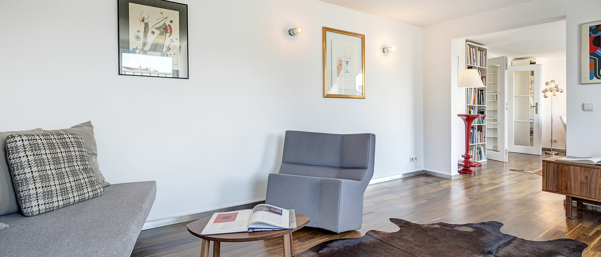 ático con terraza München Maxvorstadt 02 salón 5221