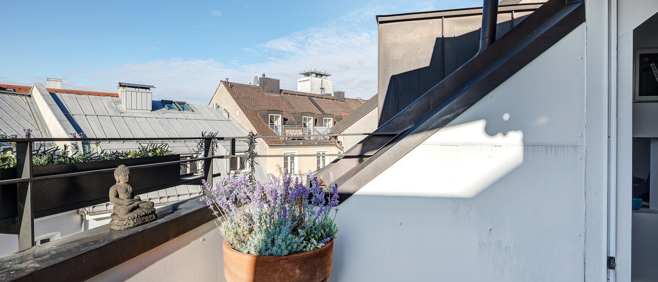 ático con terraza München Maxvorstadt 03 terraza 5221