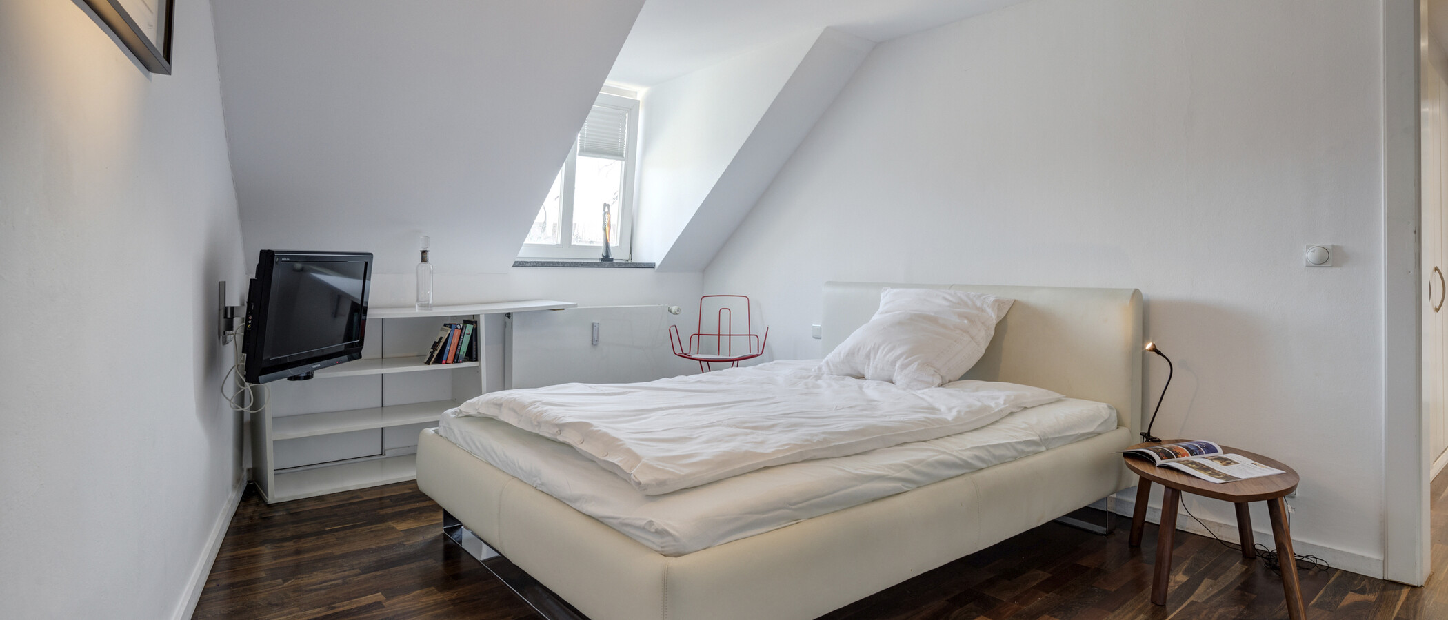 ático con terraza München Maxvorstadt 01 dormitorio 5221