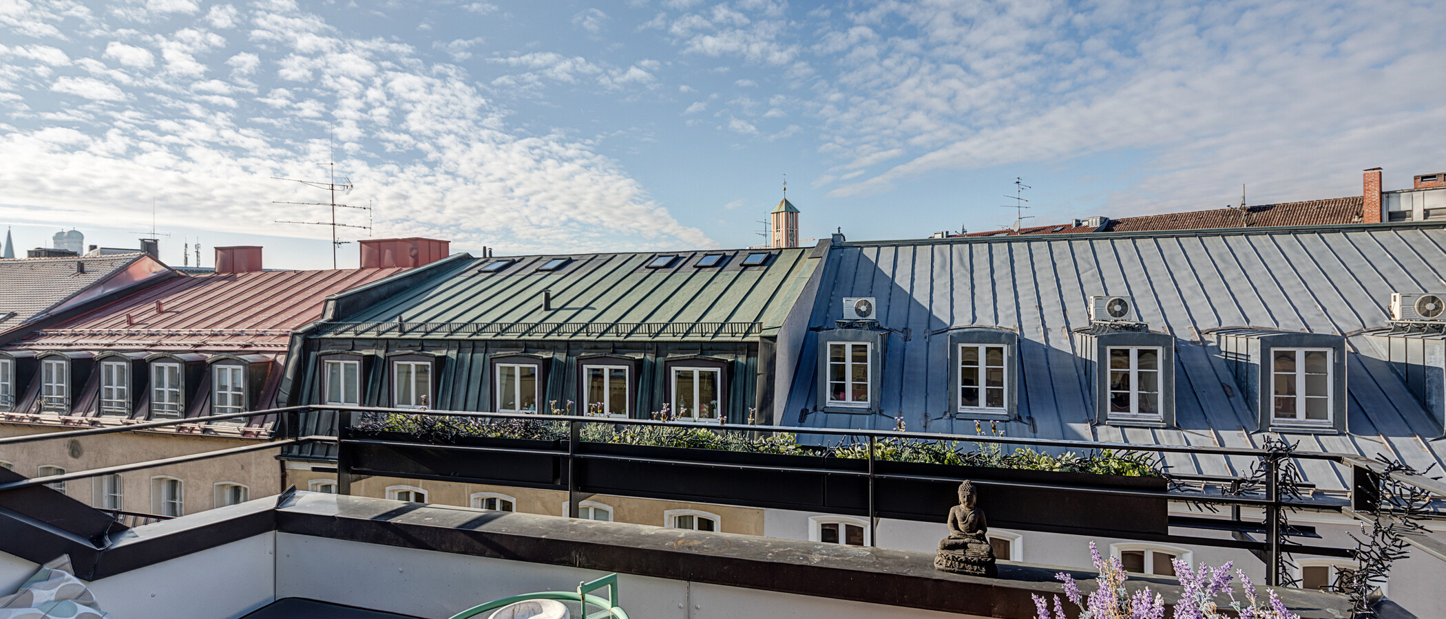 ático con terraza München Maxvorstadt 01 vista 5221