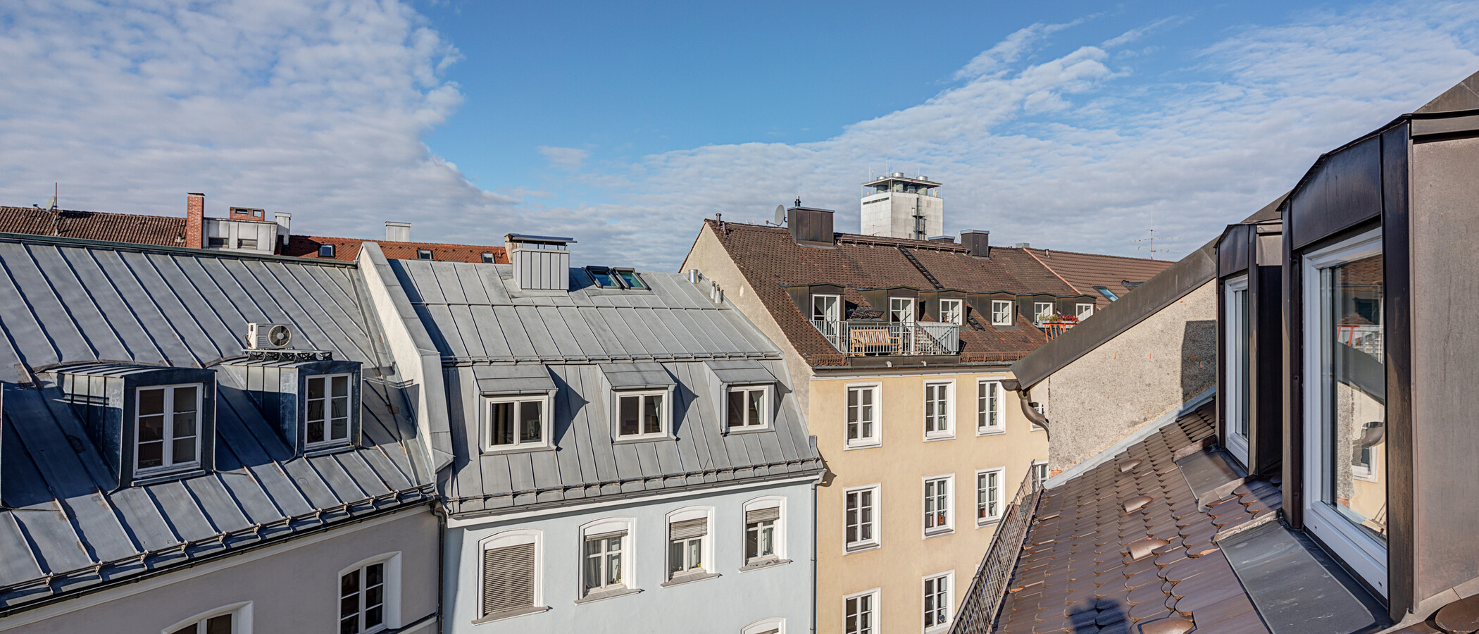 ático con terraza München Maxvorstadt 02 vista 5221