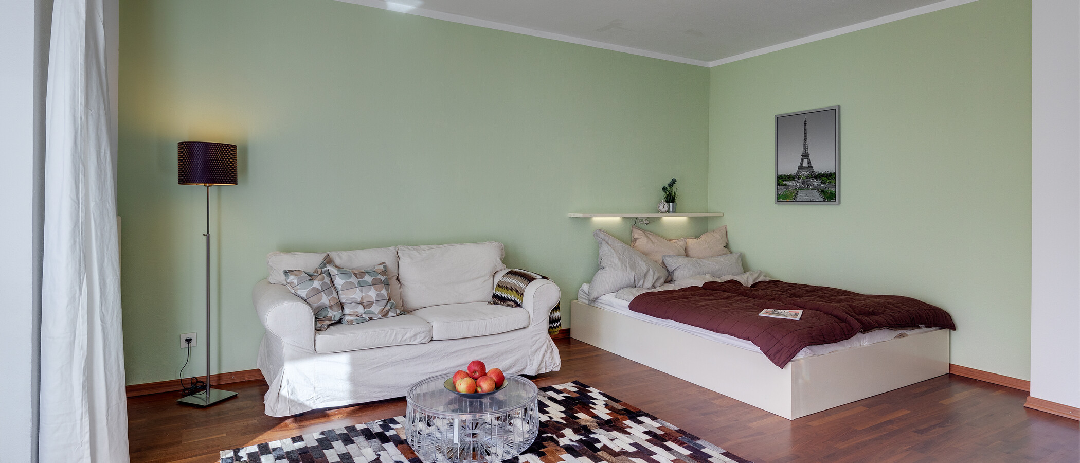 apartamento München Harlaching 02 zona de día  5306